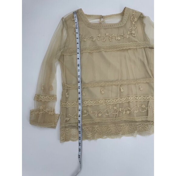 April Cornell Lace Embroidered Maxi Skirt With Matching Top Vintage Inspired - Picture 11 of 16